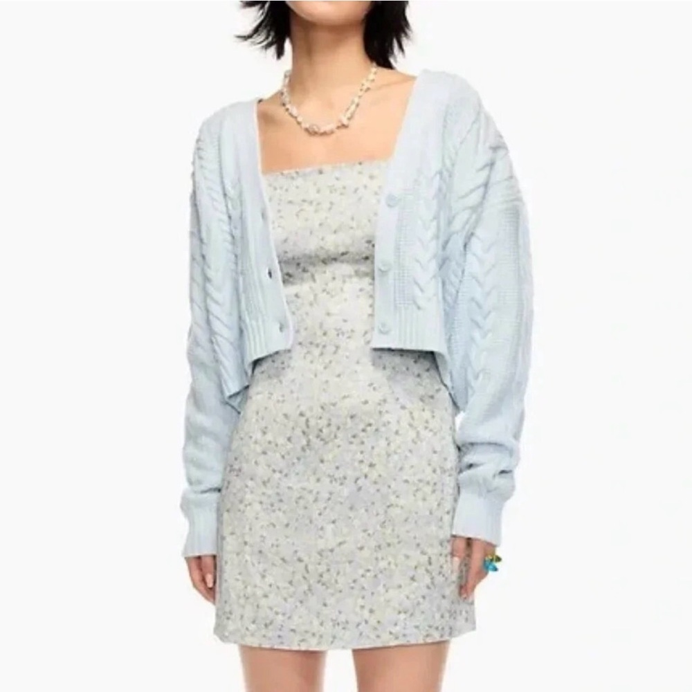 Aritzia Sundeh Best floral satin slip mini dress Jam Packed Floral Green Size 2